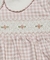 Pimpão Bebê Casinha de Abelha -100% Pima - Vichy Rosa - Little Bloom - Roupas e Pijamas para Bebês e Crianças