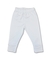 Calça Culote Bebê Sem pé- Algodão Pima - Branco - Picueta Branca