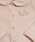 Pijama Infantil Longo - Calça e Blusa - Little Me - 100% Algodão Tanguis Peruano - Rosa - comprar online