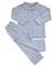 Pijama Infantil Longo - Calça e Blusa - Little Me - 100% Algodão Tanguis Peruano - Azul Celeste