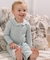 Pijama Infantil Longo - Calça e Blusa - Little Me - 100% Algodão Tanguis Peruano - Verde