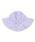 Chapéu de Sol Bebê Dupla Face - Vichy Rosa e Floral - Proteção Solar FPU 50+ - comprar online