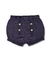 Shorts Tricot Bebê Capri - Azul Marinho