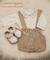 Romper Bebê Tricot - Amalfi Areia - comprar online