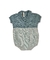 Romper Bolso Bebê Tricot Listras - Verde
