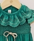 Romper Bebê- Manuela - Verde - comprar online