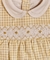 Pimpão Bebê Casinha de Abelha - 100% Pima - Vichy Bege - comprar online