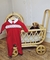 Macacão Bebê - 100% Pima- Casinha de Abelha Vermelho - Little Bloom - Roupas e Pijamas para Bebês e Crianças