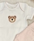 Cj. Body e Calça Bebê - 100% Pima - Little Bear Rosa na internet