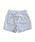 Shorts Bebê Listras - 100% Pima - Cinza