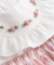 Cj. Bata e Shorts - Xadrez Rococó Rosa - comprar online