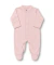 Macacão Longo Bebê - Algodão Pima - Rosa Picueta Rosa