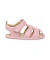 Sandália Bebê Louise - Couro Natural Rosa Blush - comprar online