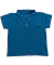 Polo Infantil - Manga curta - 100% Pima - Azul Turquesa - comprar online