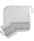 Babete Atoalhada Bebê - Bordado Inglês - London - 2 pcs