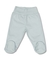 Calça Culote - Cós Largo - Algodão Pima - Azul
