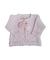 Cardigan Pompom Infantil- Rosa