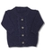 Cardigan Bebê Trança Links - Marinho