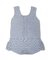 Romper Bebê Tricot - Ballerina Azul