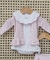 Cardigan Bebê Peplum - Rosa - comprar online