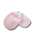 Par de Luvas Bebê - Plush Algodão Rosa