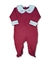 Macacão Bebê - Cerejinha - 100% Algodão - VERMELHO
