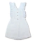 Vestido Jardineira Infantil- Stacy - Linho Off