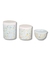 Kit Higiene Sprinkle Rosa e Branco - 03 peças