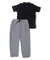 Cj. Infantil Cozy Casual - Cinza - 02 peças