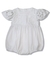 Romper Bebê- Lavínia - Fustão - Branco