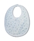 Babador Atoalhado- 100% Pima - Floral Azul