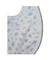 Babador Atoalhado- 100% Pima - Floral Azul - comprar online