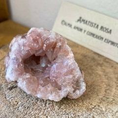 Cristal Energético Amatista Rosa