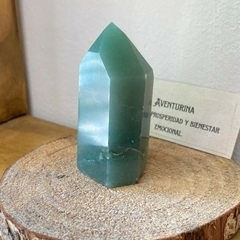 Cristal Energético Obelisco de Aventurina - comprar online