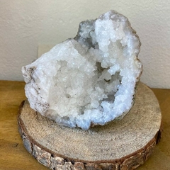 Cristal Energético Geoda de Calcedonia - comprar online