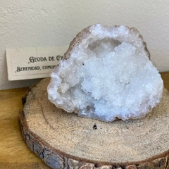Cristal Energético Geoda de Calcedonia en internet
