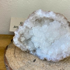 Cristal Energético Geoda de Calcedonia - comprar online