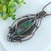 Colgante Cobre Viejo con Rubi Zoisita - comprar online