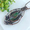 Colgante Cobre Viejo con Rubi Zoisita - comprar online