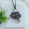 Colgante Ojo de Horus con Amatista - comprar online