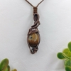 Colgante Mini Cobre Viejo con Jaspe - comprar online