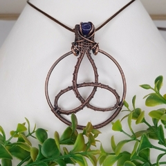 Colgante Triqueta con Tercer Ojo de Lapislázuli - comprar online