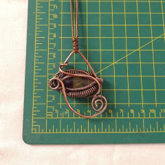 Colgante Ojo de Horus con Fluorita - El Taller De Mema