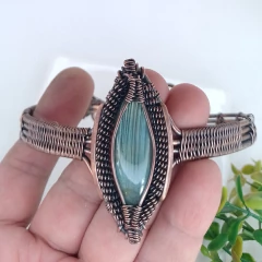 Brazalete Wicca con Labradorita (Pulsera para brazo) en internet