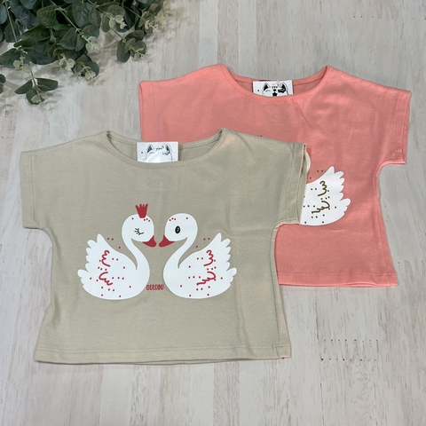 Remera cisnes