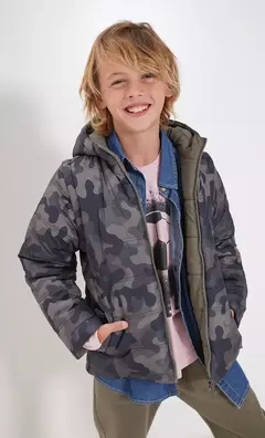 Campera revers. desmontable en internet