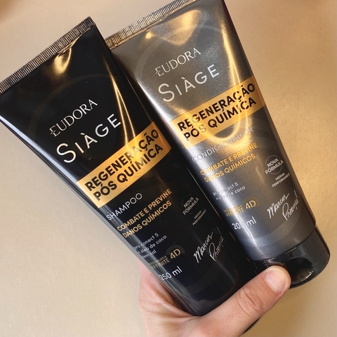 Kit Siàge Regeneração Pós Química Shampoo + Condicionador