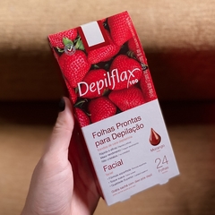 Folhas Prontas para Depilação Facial Depiflax - 24 Folhas na internet