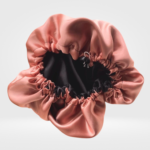 Touca de Cetim Anti-Frizz Dupla - Cor Sortida