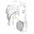 Brinco Art Deco Dourado - comprar online